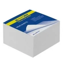 Папір для нотаток Buromax White JOBMAX 90х90х30мм., unglued (BM.2209)