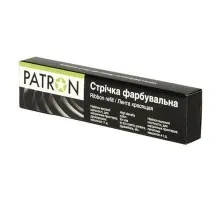 Стрічка до принтерів 13мм х 16м Refill STD Black п.м. Patron (12.7x16-ПМ/RM)