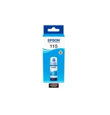 Контейнер з чорнилом Epson 115 EcoTank Cyan (C13T07D24A)
