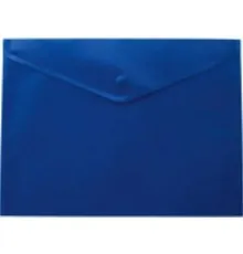 Папка - конверт Buromax А4, with a button, blue (BM.3926-02)