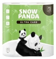 Туалетний папір Сніжна Панда Ultra Care 3 шари 4 рулони (4820183970930)