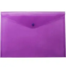 Папка - конверт Buromax А4, with a button, violet (BM.3926-07)