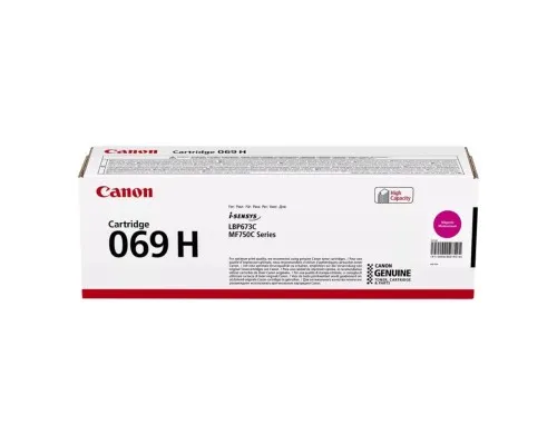 Картридж Canon 069H Magenta 5.5K (5096C002)