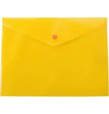 Папка - конверт Buromax А4, with a button, yellow (BM.3926-11)