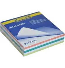 Папір для нотаток Buromax Zebra JOBMAX 80х80х20мм, unglued (BM.2255)