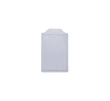 Бейдж Optima вертикальний ABS+PVC, 54х85 мм (O45626)