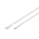Дата кабель USB-C to Lightning 2.0m USB 2.0 60W silicone white Digitus (AK-600110-020-W)