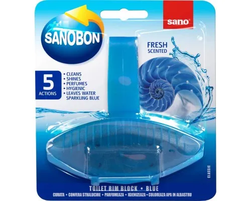 Туалетний блок Sano Синій 55 г (7290010935635)