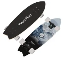 Скейтборд дитячий Yvolution Dynamo Cruiser LED 76 см, синій (YS52B2)