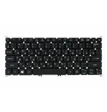 Клавіатура ноутбука Acer Aspire E3-111/V5-122 черный, без фрейма (KB311248)