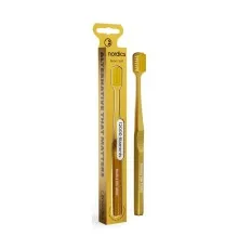 Зубна щітка Nordics Silk 12000 Gold Золота (3800500324159)