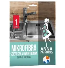 Серветки для прибирання Anna Zaradna з мікрофібри двостороння 1 шт. (5903936017676)