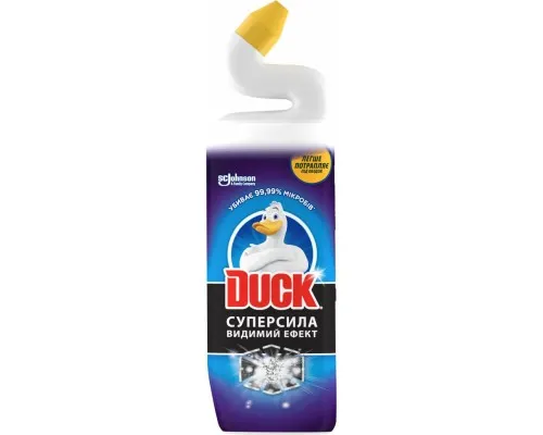 Засіб для чищення унітазу Duck Суперсила Видимий ефект 900 мл (4823002005318)