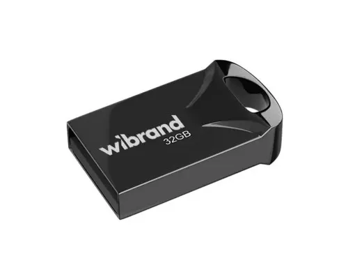 USB флеш накопичувач Wibrand 32GB Hawk Black USB 2.0 (WI2.0/HA32M1B)