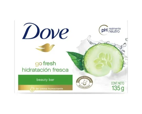 Тверде мило Dove Дотик свіжості 135 г (7501056371821)