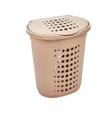 Кошик для білизни Алеана Овальний Кремовий 60 л (алн 122053/крем)