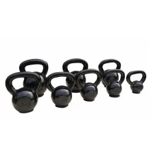 Гиря Toorx 10 кг з гумовою підставкою Black (KGV-10) (931119)