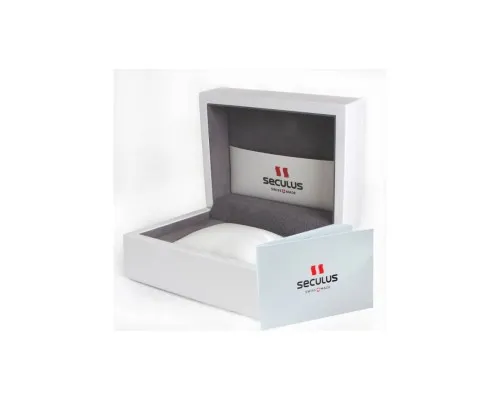 Наручний годинник Seculus 4492.1.1069 black-n, ss, black leather