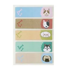 Стікер-закладка ZiBi паперові KIDS Line DOGS 45x12 мм 5 x 20 аркушів (ZB.15101)