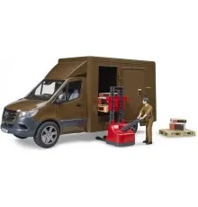 Спецтехніка Bruder автомобіль MB Sprinter кур'єр UPS з фігуркою та аксесуарами (02678)