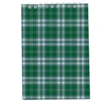 Блокнот Buromax spiral top, А5, 48sheets, square, green (BM.2470-04)