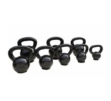 Гиря Toorx 24 кг з гумовою підставкою Black (KGV-24) (931123)