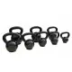Гиря Toorx 24 кг з гумовою підставкою Black (KGV-24) (931123)