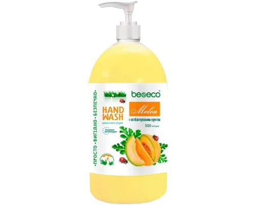 Рідке мило Be&Eco з антибактеріальним ефектом Диня 500 мл (4820168433528)