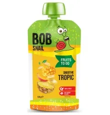 Дитяче пюре Bob Snail Смузі банан, ананас, манго 120 г (1740816)