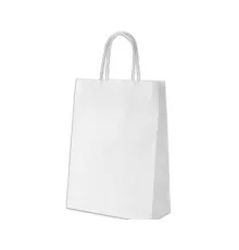 Подарунковий пакет Куверт 100 Ecobag паперовий, 24х10х32 см білий (BAG-KUV-240100360-WH)