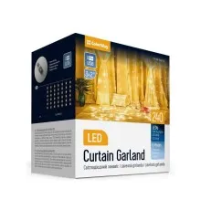 Гірлянда ColorWay Штора завіса 3 x 2 м 240 LED USB теплий колір (CW-GW-240L32U)