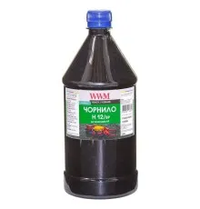 Чорнило WWM HP №10/11/12 1000г Black pigm. (H12/BP-4)