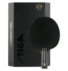 Ракетка для настільного тенісу Stiga Pro Carbon Plus 5 Star FL (1215-2820-01) (931105)