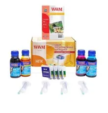 Комплект перезаправних картриджів WWM Epson C91/CX4300/T26/27/TX106/109 ELECTRA (RC.T092NU)