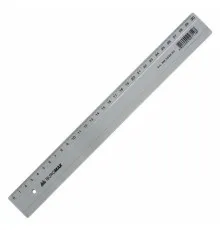 Лінійка Buromax 30см, plastic, transparent, blister (BM.5826-30)