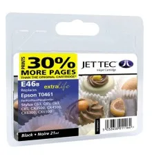 Картридж Jet Tec Epson Stylus C63/C65/C83 Black (110E004601/101E004601)