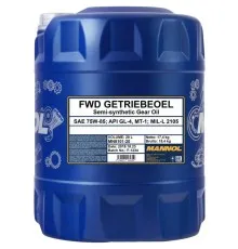 Трансмісійна олива Mannol FWD GETRIEBEOEL 20л 75W-85 (MN8101-20)