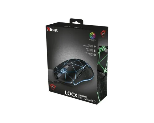 Мишка Trust GXT 133 Locx Black (22988)