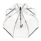 Парасоля Fulton Birdcage-1 L041 Black White (L041-015865)