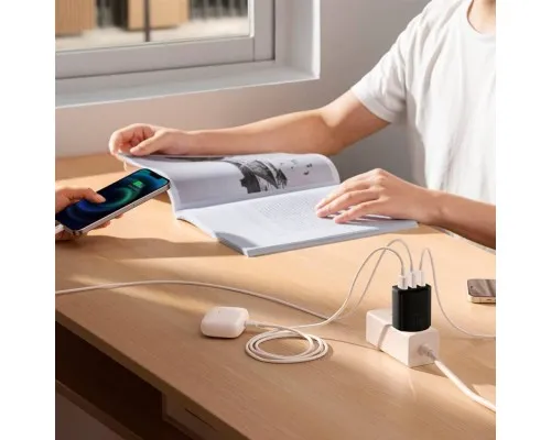 Зарядний пристрій Baseus Compact Charger 3U Black (CCXJ020101)