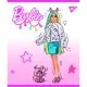 Зошит Yes А5 Barbie 18 аркушів лінія (766825)