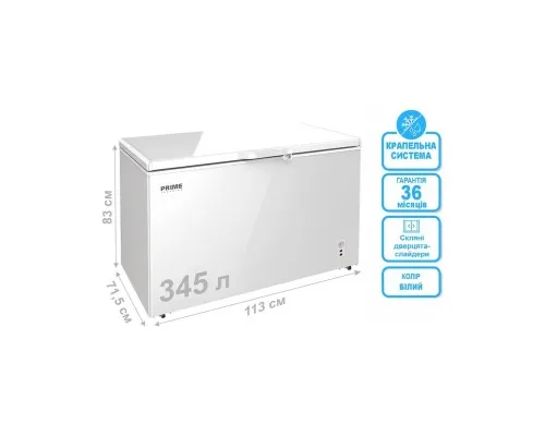 Морозильна скриня PRIME Technics CS 34528 MG