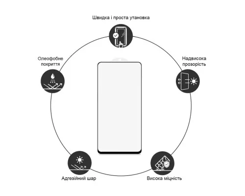 Плівка захисна Drobak Ceramics Samsung Galaxy S24 FE (383805)