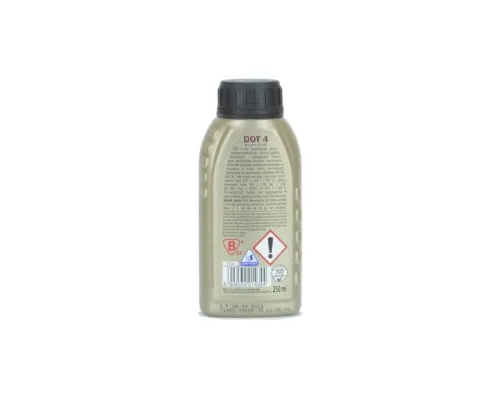 Гальмівна рідина K2 Turbo Brake Fluid DOT 4 0,25 л (T124)