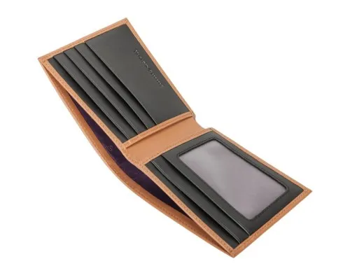 Гаманець Smith & Canova 90015 Asquith Black-Tan (90015 BLACK-TAN)