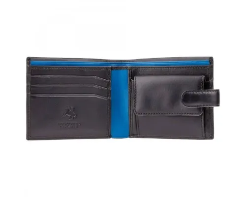 Гаманець Visconti PM100 Vincent з RFID Black Cobalt (PM100 BK/CB)