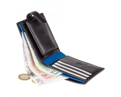 Гаманець Visconti PM100 Vincent з RFID Black Cobalt (PM100 BK/CB)