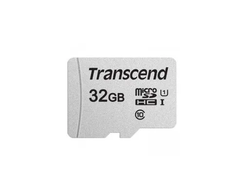Карта пам'яті Transcend 32GB microSDHC class 10 UHS-I U1 (TS32GUSD300S-A)