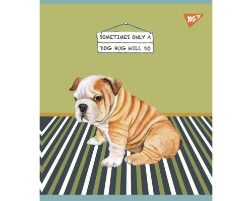 Зошит Yes А5 Dogs 24 аркушів клітинка (766834)