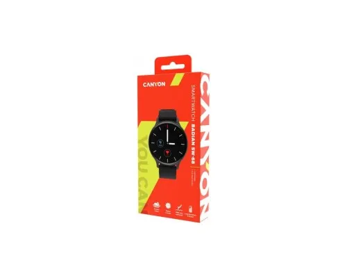 Смарт-годинник Canyon CNS-SW68BB Badian Black (CNS-SW68BB)